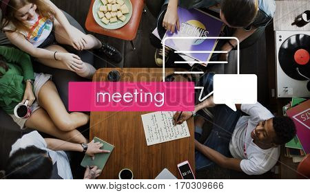Communication Conference Sharing Conversation Meeting
