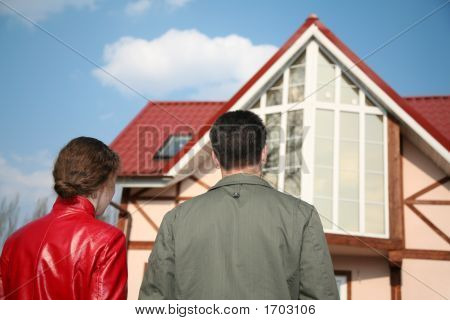 Couple And  House