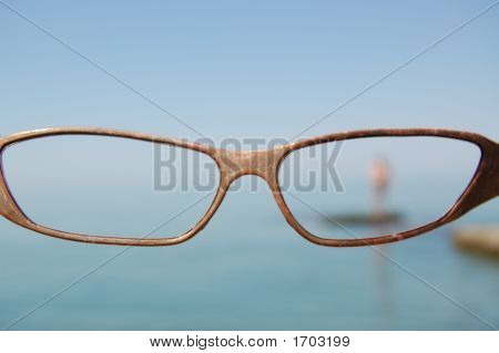 Ocean Pier durch die Brille