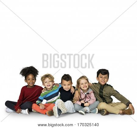 Schooler Frinds Happiness Cute Playful