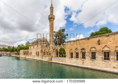 Photo of the Lake Balikli in Sanliurfa