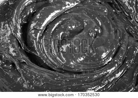 Black textured background