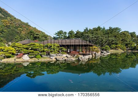 Japanese Ritsurin Garden