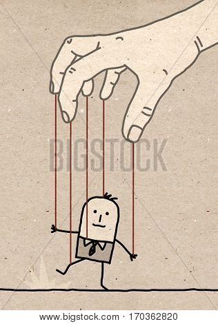 Big hand - puppet