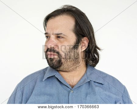 Studio People Shoot Portrait Isolated
