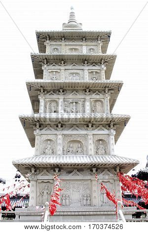 yungang pagoda China  Asia pagoda stone rock