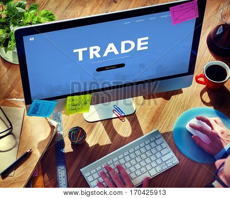 Stock Market Trade Finance Exchange Forex Concept