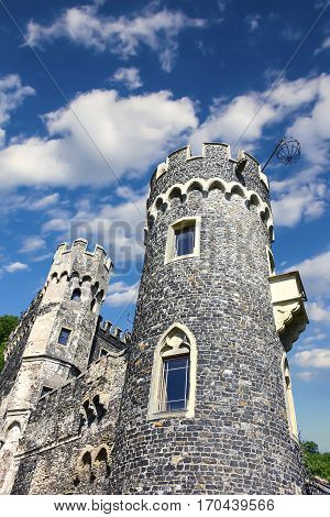 Burg Rheinstein or Castle Rheinstein in Germany