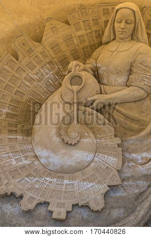 Sand Sculptures In Lido Di Jesolo