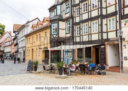 Historic Houses In Harz, Germany