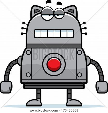 Unemotional Robot Cat