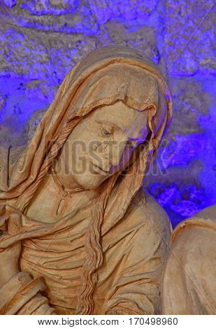 Reims France - july 26 2016 : entombent in the Saint Remi basilica