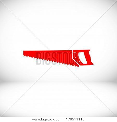 hacksaw icon stock vector illustration flat design