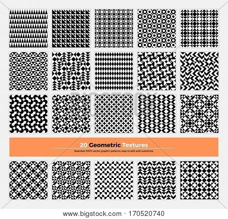 Geometric Seamless Pattern Pack 004