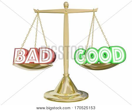 Good Vs Bad Scale Image & Photo (Free Trial) | Bigstock