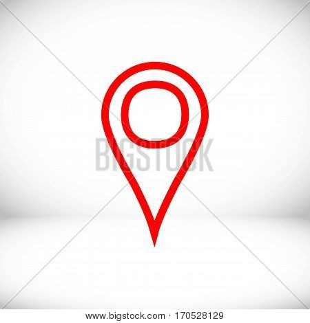 navigation icon stock vector illustration flat design
