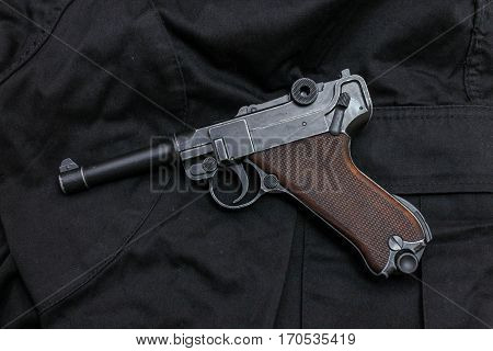 Revolver Is Black View Right.