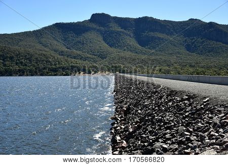 Lake Bellfield in the Grampians National Park Victoria Australia.