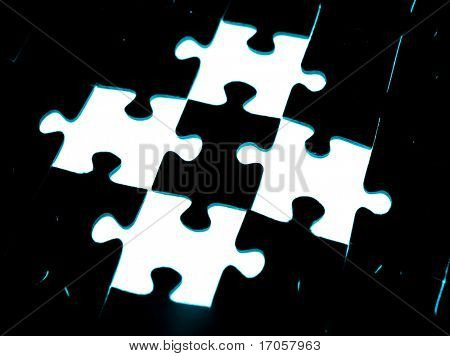 puzzle trasparente