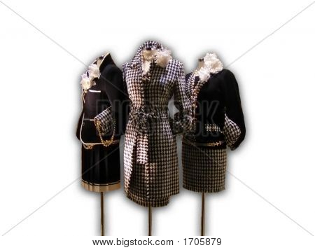 Costumes de la Dame élégante trois