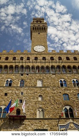 Palazzo Vecchio pod Shot