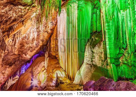 Furong Cave in Wulong Karst National Geology Park China is the World Natural Heritage place it was named one of The Three Greatest Caves in the World