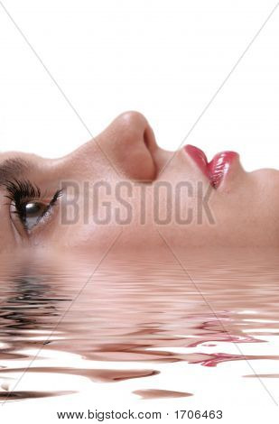 Viso In acqua