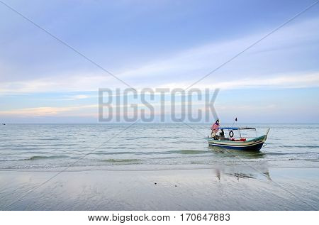 PINANG ISLAND, 14 JANUARY, 2017 - Monkey beach, wellknown landmark of Pinang Island, Malysia, Asia