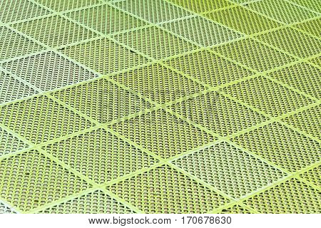 Background texture pattern of rubber flooring mesh.