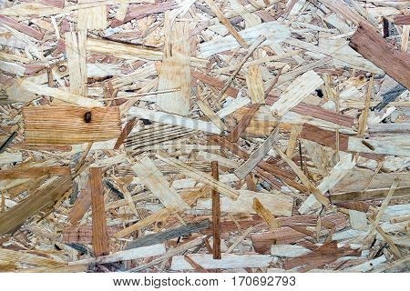 Background texture pattern of wooden plate or table.