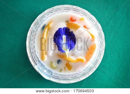 Thai Traditional Dessert Yummy Cuisine