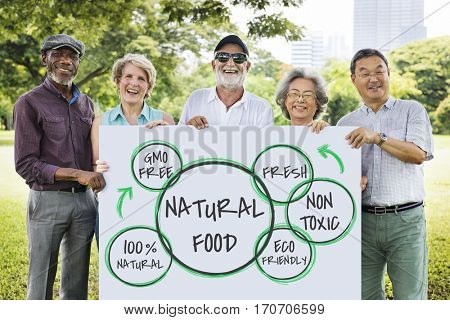 100% Natural Nutrion Healthy Eating Life