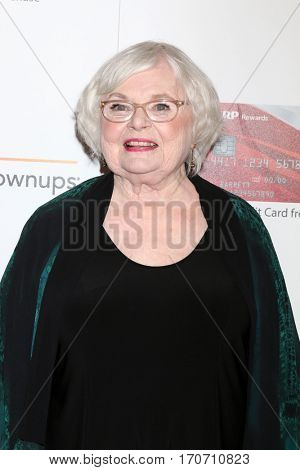 LOS ANGELES - FEB 6:  June Squibb at the AARP Movies for Grownups Awards at Beverly Wilshire Hotel on February 6, 2017 in Beverly Hills, CA