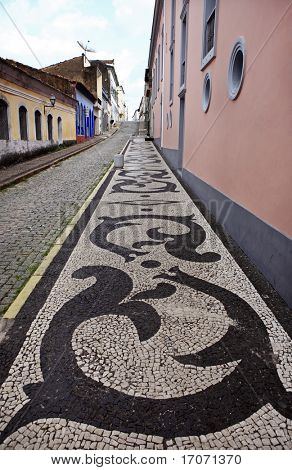 weergave van het historisch centrum van de stad sao luis van maranhao in Brazilië
