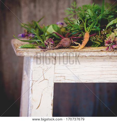 Herbs And Vegetables