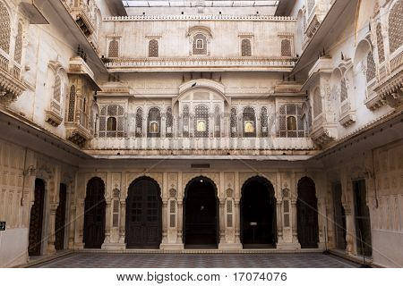 จุนากาห์ฟอร์ทในเมือง Bikaner รัฐราชสถานในอินเดีย