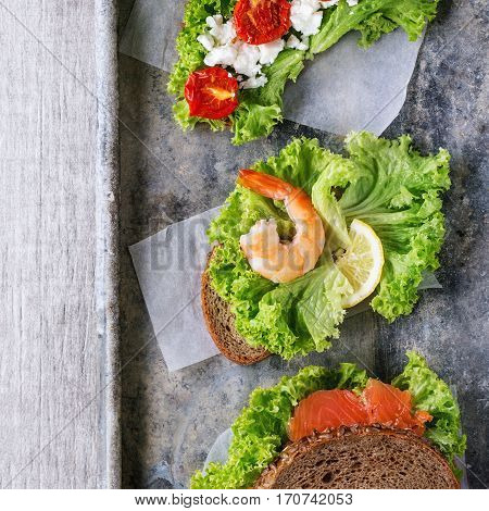 Sandwich With Seafood