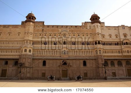จุนากาห์ฟอร์ทในเมือง Bikaner รัฐราชสถานในอินเดีย