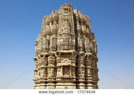 innerhalb der Chittorgarh Fort Aera im Bundesstaat Rajasthan