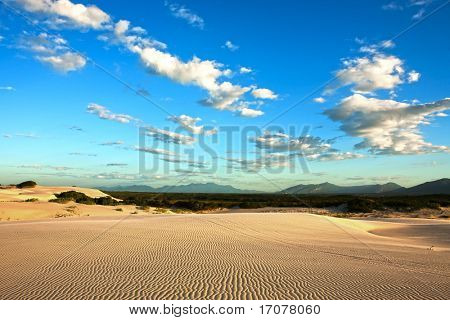 sandklit i cumbuco i ceara state Brasilien
