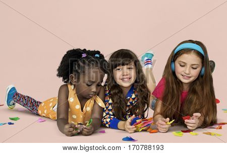 Little Children Art And Craft Paper