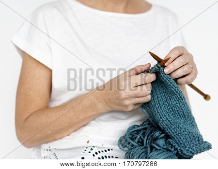 Studio People Shoot Portrait Isolated