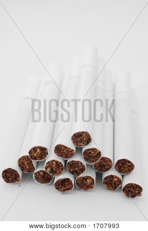 Bílý cigarety