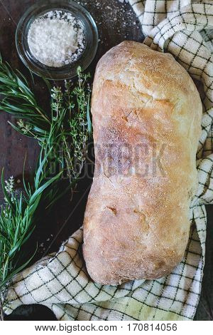 Fresh Baked Ciabatta Bread