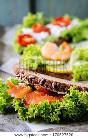 Sandwich With Seafood