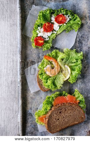 Sandwich With Seafood