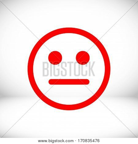 Smile icon stock vector illustration flat design