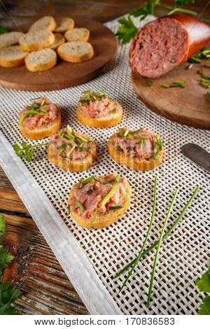 Slice Of Bruschetta