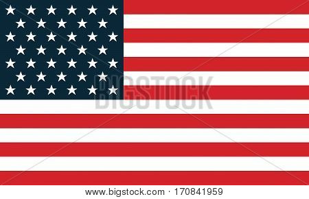 Fine Reproduction of the United States flag