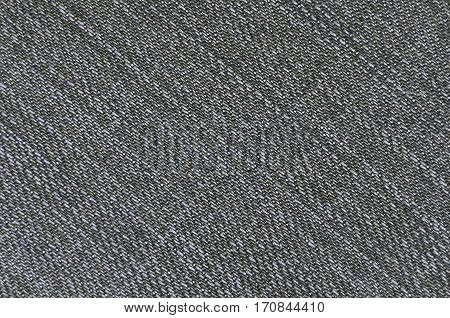 Detailed Texture Of Dark Denim Cloth
